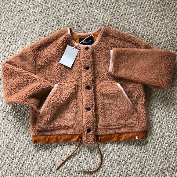 Everlane Jackets & Blazers - NWT Everlane Teddy Liner XS